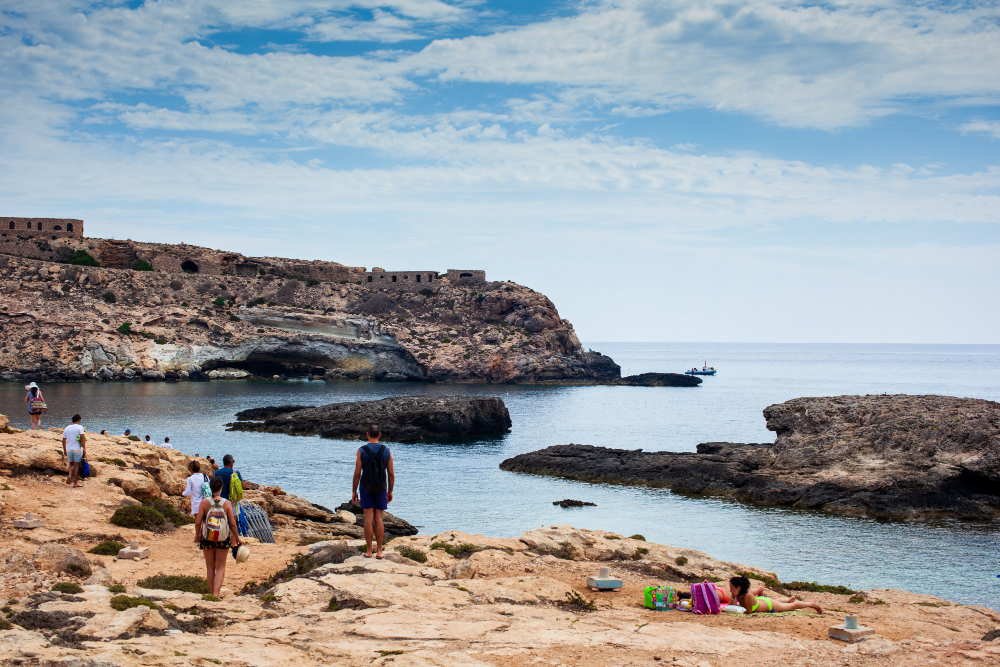 view mare morto beach